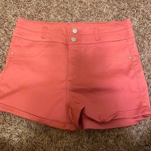 High waisted shorts